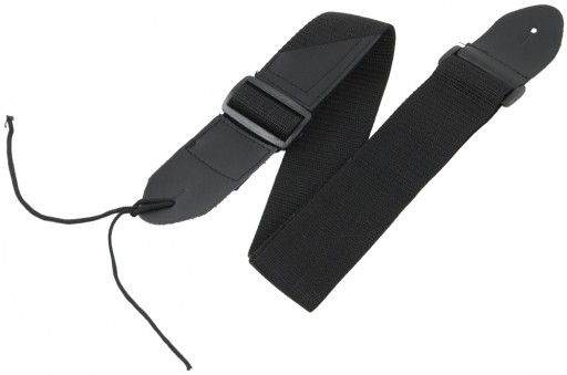Čierny gitarový popruh ALICE A040-LB