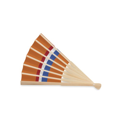Bambusový ventilátor s vlajkou | Ventilátor ventilátor | Holandsko