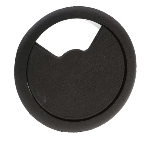 STOLNÁ KÁBLOVÁ priechodka, priemer 60 mm, ČIERNA
