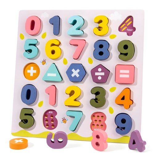 DREVENÝ ABABUS PRE DETI SORTER PUZZLE MONTESSORI NARODENINOVÝ DARČEK