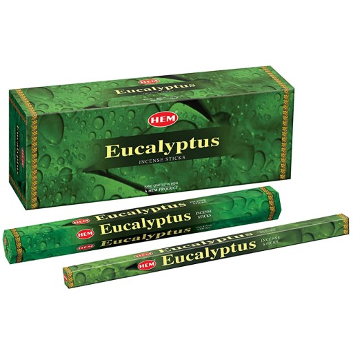 Indické eukalyptové vonné tyčinky 20 ks.