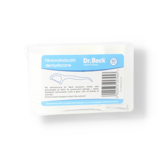 BIELY DENTAL THROSS PICKS balenie 50 ks.
