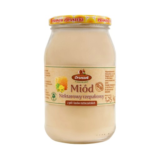 Repkový nektárový med Orzeszek 400 g