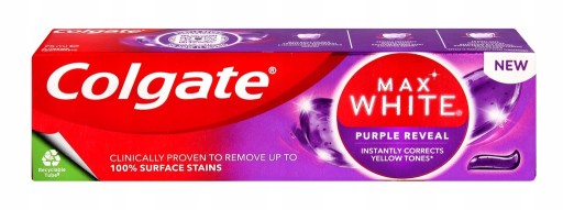 COLGATE PASTE 75ML MAX BIELA FIALOVÁ REVEAL