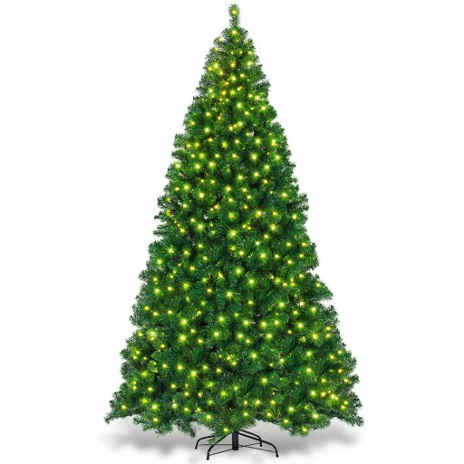 DEKORATÍVNE LED SVETLÁ NA VIANOČNÝ STROMČEK 100 LED VIANOČNÝ STROMČEK GREEN XMAS