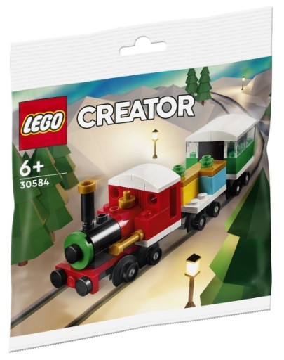 LEGO Creator Vianočný vláčik 30584 Polybagové vrecko