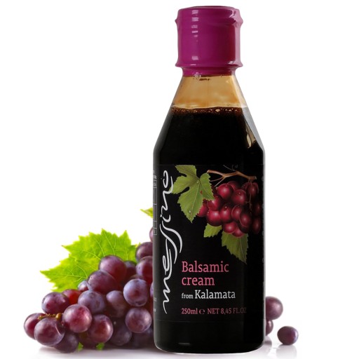 Grécky balzamikový krém od Kalamaty, bez pridaného cukru, Messino 250 ml