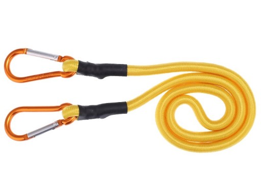 Elastické lano s karabínami 10 mm x 90 cm