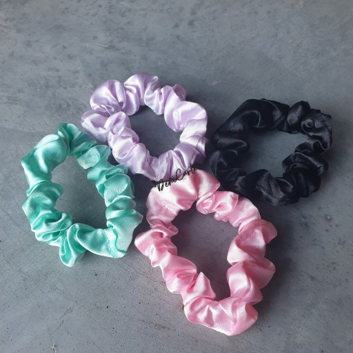 RUB NA VLASY, SILK SCRUNCHIE, 4 KS