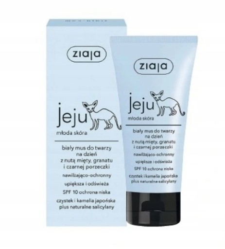 ZIAJA JEJU WHITE HYDRATAČNÁ FACE MUSSE SPF10