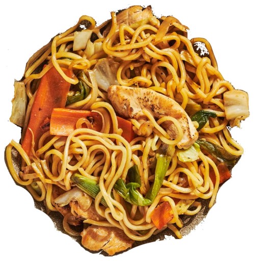 Instantné cestoviny Mi Goreng, grilované BBQ kura 80g INDOMIE