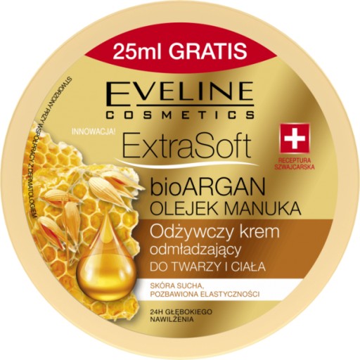 Eveline BioArgan ExtraSoft krém na tvár a telo