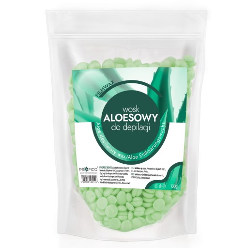 Tvrdé voskové granule Stripless 100 g Aloe