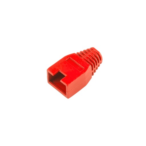 Červený gumený kryt zástrčky 8P8C RJ45