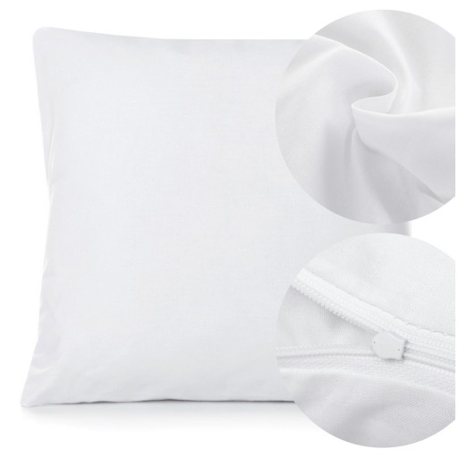 Bavlnená obliečka na vankúš 40x40 Hotel Plain Hladký zips Juan