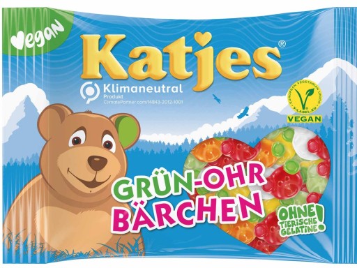 Katjes Grün-Ohr Bärchen