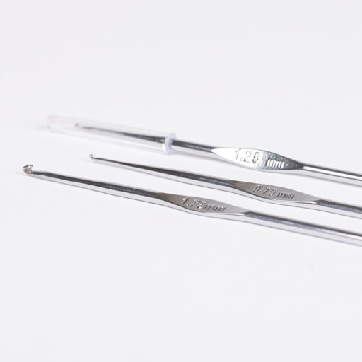 Háčik na háčkovanie Drops Basic Steel 1,5 mm - oceľ