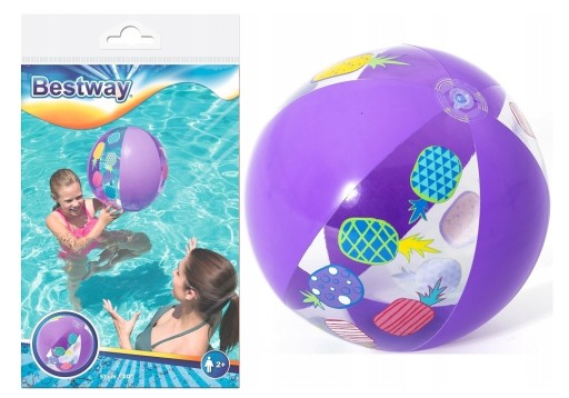 Nafukovacia plážová lopta Bestway FIALOVÁ