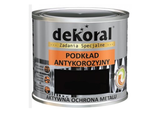 Dekoral Unikor Antikorózny základný náter čierny 0,5l