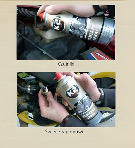 Čistič elektrických kontaktov K2 čistič kontaktov v spreji 400 ml