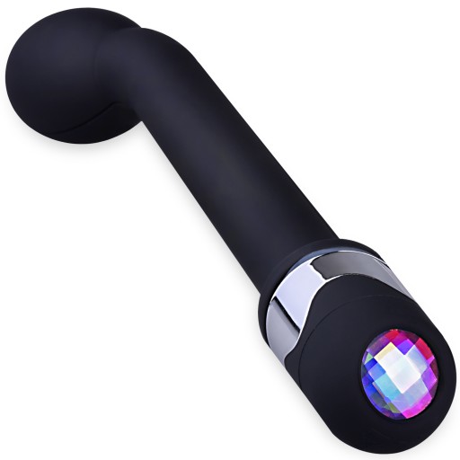 Zakrivený vibrátor, G-SPOT Penis s kryštálom