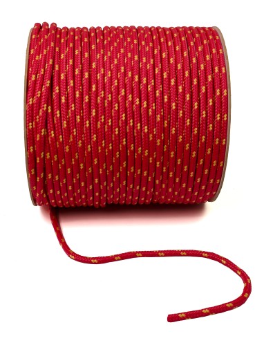 POLYPROPYLÉNOVÉ LANO Splietané lano 8mm - 1m