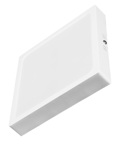 Prisadený štvorcový LED stropný panel, biely 24W, neblikajúca CCD lampa