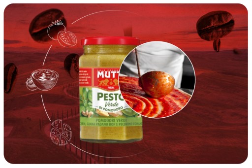 Mutti Pesto Verde pesto zo zelených paradajok 180g