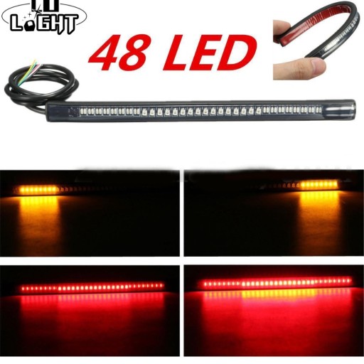 Zadné svetlo ATV CROSS LED 12V stopky BASHAN KXD