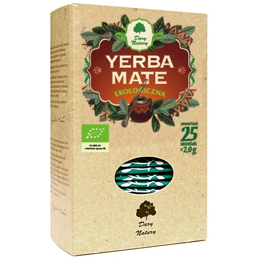YERBA MATE BIO 25 X 2 G DARY NATURA