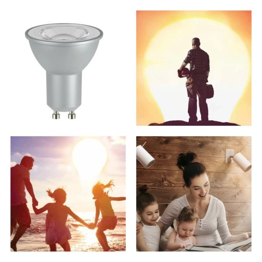 Kanlux LED žiarovka GU10 Halogénový reflektor 7W=59W Teplá biela 2700K