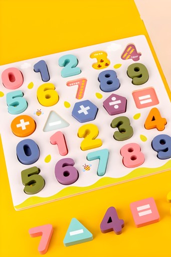 DREVENÝ ABABUS PRE DETI SORTER PUZZLE MONTESSORI NARODENINOVÝ DARČEK