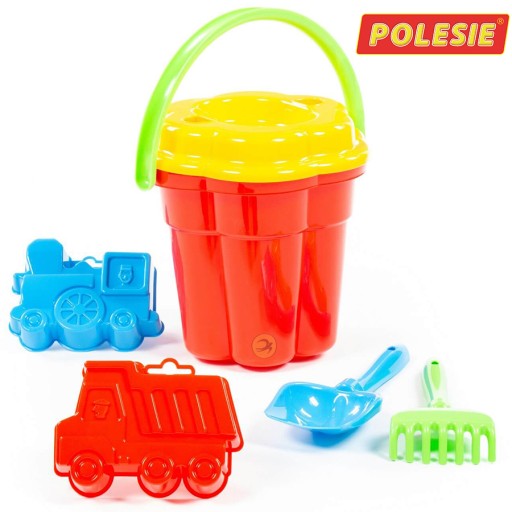 Polesie vedro na kvety so sitkovou súpravou Akc.