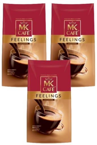 MK Cafe FEELINGS MILD Mletá káva 300g
