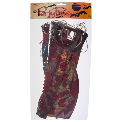 Krvavá girlanda na halloweensku párty, 100 cm
