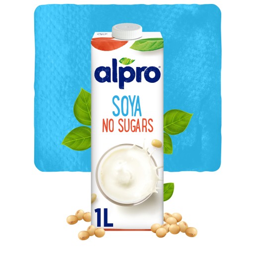Alpro Sójový nápoj bez cukru 1l, nesladený