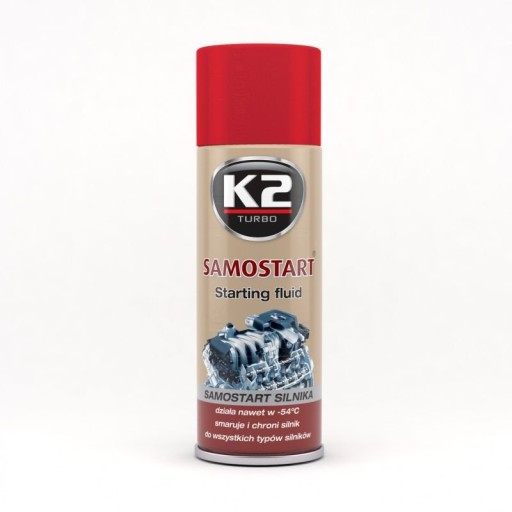 K2 SAMOSTART 400ML UĽAHČUJE ŠTART MOTORA