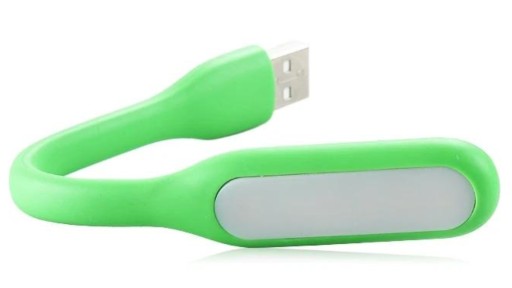 2x SILIKÓNOVÁ USB LED LAMPA FLEXIBILNÉ BIELE SVETLO RÔZNE FARBY ÚSPORNÉ
