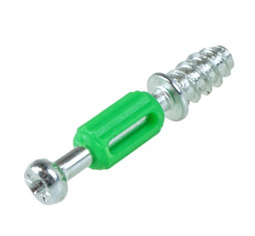 Konektor, excentrický hák, 24 mm Euro závit