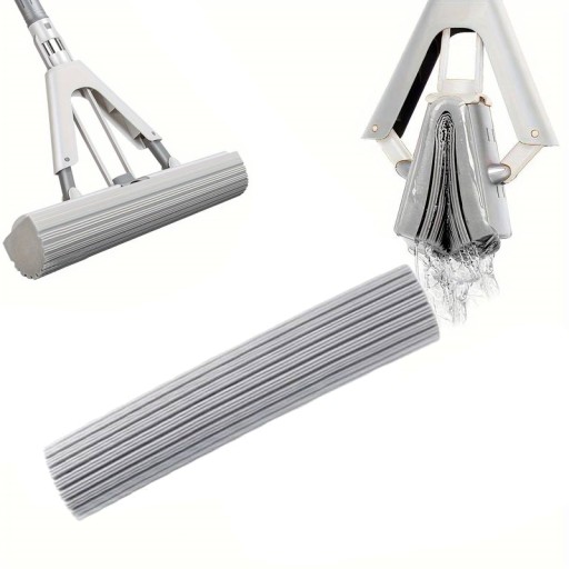VLOŽTE NÁHRADNÚ HUBKU PRE AUTOMATICKÝ VEĽKÝ MOP SUPER ABSORBENTNÝ SKLADACÍ MÄKKÝ