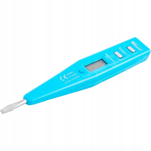 TESTER NAPÄTIA ELEKTRONICKÝ TESTER 12-250V LCD