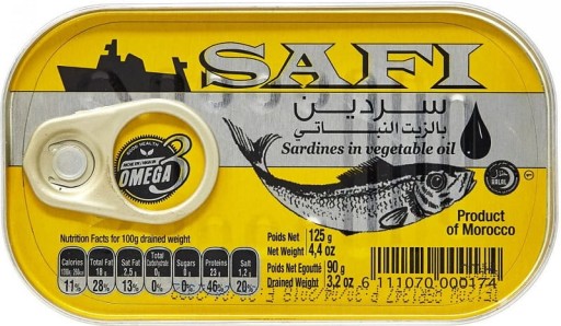 Safi Sardinky v oleji 125g
