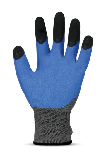 PRACOVNÉ RUKAVICE Hrubé latexové rukavice DOUBLE LATEX XL-10