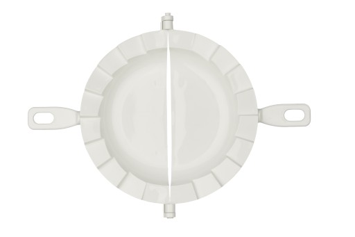 FORMOVAČ NA HNEDLE CALZONE, TVORBA NA HNEDLE BIELE, 15CM