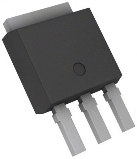 Tranzistor SMU10P05: P MOSFET 50V/10A, TO-251