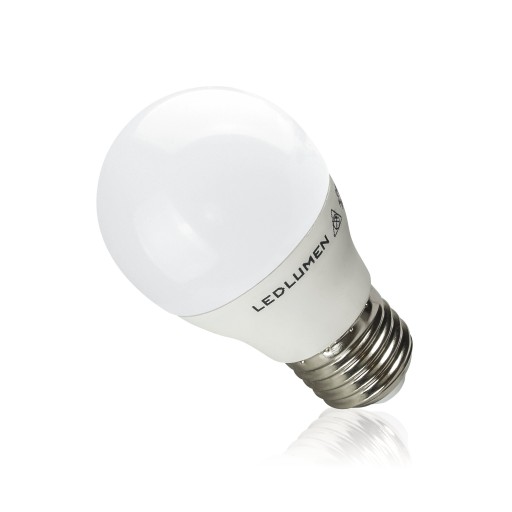LED žiarovka E27 BALL 8W=60W 806lm 160° CCD No Flicker Neutral 4000K