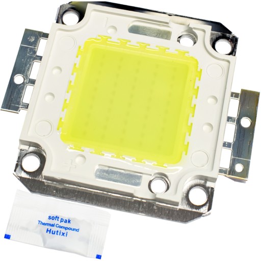 COB LED MODUL 50W BIELA 2 farby + PREMIUM PASTA