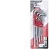 Torx T10-T50 imbusové kľúče, 9 ks. YATO IMBUSY