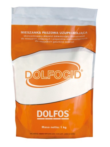 Dolfocid 1 kg Okysľovač do krmiva pre zvieratá