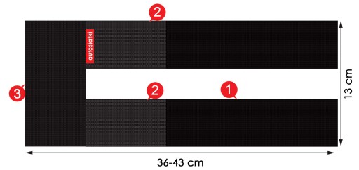 DRŽIAKY NA VELCRO NA HASIAC + SVORKA NA VELCRO NA PRÍSLUŠENSTVO